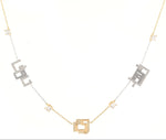 Load image into Gallery viewer, Multi Name Necklace - Nouf, Reem & Fahed - HIBA JABER