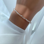 تحميل الصورة في عارض المعرض, Multi Shape Diamond Bangle - HIBA JABER