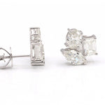 Load image into Gallery viewer, Multi Shape Diamond Earrings / 2.4cts - HIBA JABER