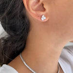 Load image into Gallery viewer, Multi Shape Diamond Earrings Set - 1.53cts - HIBA JABER