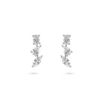 تحميل الصورة في عارض المعرض, Multi Shaped Vertical Diamond Earrings - Matching Set - HIBA JABER