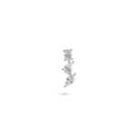 تحميل الصورة في عارض المعرض, Multi Shaped Vertical Diamond Earrings - Matching Set - HIBA JABER