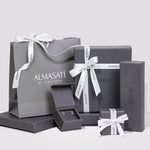 Load image into Gallery viewer, Multi Shaped Vertical Diamond Earrings | Miss - match set - HIBA JABER