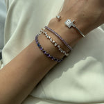 Load image into Gallery viewer, Odd One Out 2.0 Pear Purple Amethyst - HIBA JABER