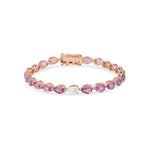 Load image into Gallery viewer, Odd One Out Bracelet 2.0 | Pink Sapphires - HIBA JABER
