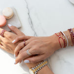Load image into Gallery viewer, Odd One Out Bracelet | Pink Sapphires - HIBA JABER