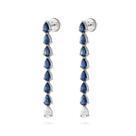 تحميل الصورة في عارض المعرض, Odd One - Out Earrings 2.0 | Pink Sapphires - HIBA JABER