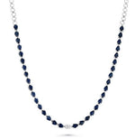 Load image into Gallery viewer, Odd One - Out Necklace 2.0 | Pink Sapphires - HIBA JABER