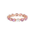 Load image into Gallery viewer, Odd One Out Ring | Pink Sapphire Pears Sideways - HIBA JABER