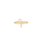تحميل الصورة في عارض المعرض, One Letter CLOSED Ring - HIBA JABER