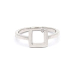 تحميل الصورة في عارض المعرض, One Letter CLOSED Ring - HIBA JABER