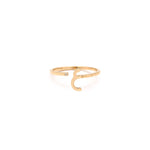 تحميل الصورة في عارض المعرض, One Letter CLOSED Ring - HIBA JABER