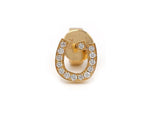 تحميل الصورة في عارض المعرض, One Letter Stud - Single Piece Rose Gold - HIBA JABER