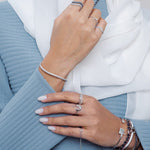 Load image into Gallery viewer, Open Bangle Name - Sara - HIBA JABER