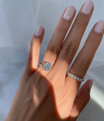 Load image into Gallery viewer, Oval Diamond Eternity Ring - HIBA JABER