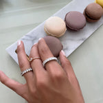 Load image into Gallery viewer, Oval Diamond Eternity Ring - HIBA JABER