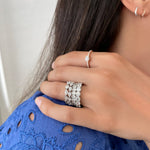 Load image into Gallery viewer, Pear Diamond Eternity Band - HIBA JABER