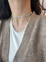 Load image into Gallery viewer, Pear Shape Diamond Chocker - HIBA JABER