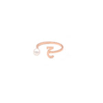 Load image into Gallery viewer, Pearl Drop Ring - Plain - HIBA JABER