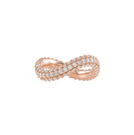 Load image into Gallery viewer, Pinki Bold Infinity Ring - Diamond - HIBA JABER