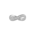 Load image into Gallery viewer, Pinki Bold Infinity Ring - Diamond - HIBA JABER