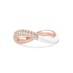 Load image into Gallery viewer, Pinki Femininity Infinity Bold Ring - Enamel - HIBA JABER