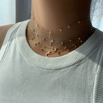 Load image into Gallery viewer, Plain Initial Hanging Necklace - HIBA JABER