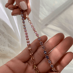 Load image into Gallery viewer, Rainbow Sapphire Pear Bracelet - HIBA JABER