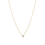 Load image into Gallery viewer, Round Diamond Solitaire Necklace / 0.3ct - HIBA JABER