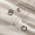 Load image into Gallery viewer, Saudi Map Heart Emerald Necklace - Saudi National Day - HIBA JABER