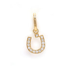 Load image into Gallery viewer, Single Initial Pendant | Set in Diamonds - HIBA JABER