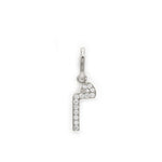 Load image into Gallery viewer, Single Initial Pendant | Set in Diamonds - HIBA JABER