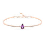 Load image into Gallery viewer, Teardrops from Sri Lanka - Blue Bracelet - HIBA JABER