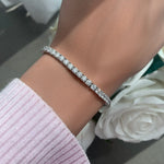 Load image into Gallery viewer, Tennis Bracelet / 5.05 cts - HIBA JABER