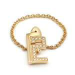 Load image into Gallery viewer, The Chain Ring - HIBA JABER