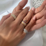 Load image into Gallery viewer, The Double Banded Ring - HIBA JABER