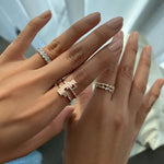 Load image into Gallery viewer, The Double Banded Ring - HIBA JABER