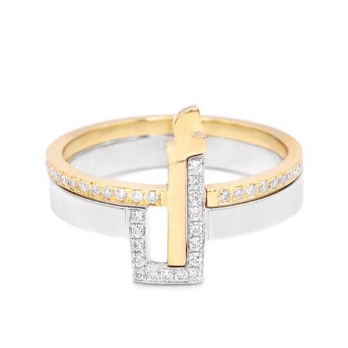 The Thin & Thick Duo Ring - HIBA JABER