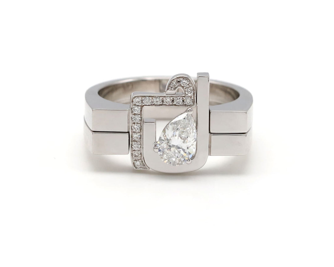 Thick Duo Rings - HIBA JABER