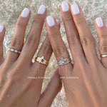 Load image into Gallery viewer, Thick Duo Rings - HIBA JABER