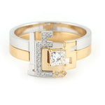 عرض الصورة في المعرض، Thick Duo Rings - HIBA JABER