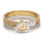 Load image into Gallery viewer, Thick Duo Rings - HIBA JABER