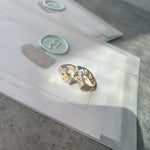 Load image into Gallery viewer, Thick Duo Rings - HIBA JABER