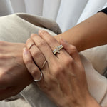 Load image into Gallery viewer, Thick Duo Rings - HIBA JABER