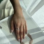 Load image into Gallery viewer, Thick Duo Rings - HIBA JABER