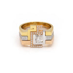تحميل الصورة في عارض المعرض, Thick Trio Rings - HIBA JABER