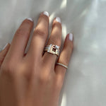 Load image into Gallery viewer, Thick Trio Rings - HIBA JABER