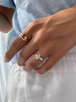 Load image into Gallery viewer, Thin Duo Rings - HIBA JABER