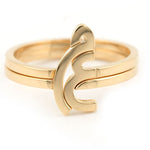 عرض الصورة في المعرض، Thin Duo Rings - HIBA JABER