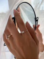 تحميل الصورة في عارض المعرض, Thin Duo Rings - HIBA JABER